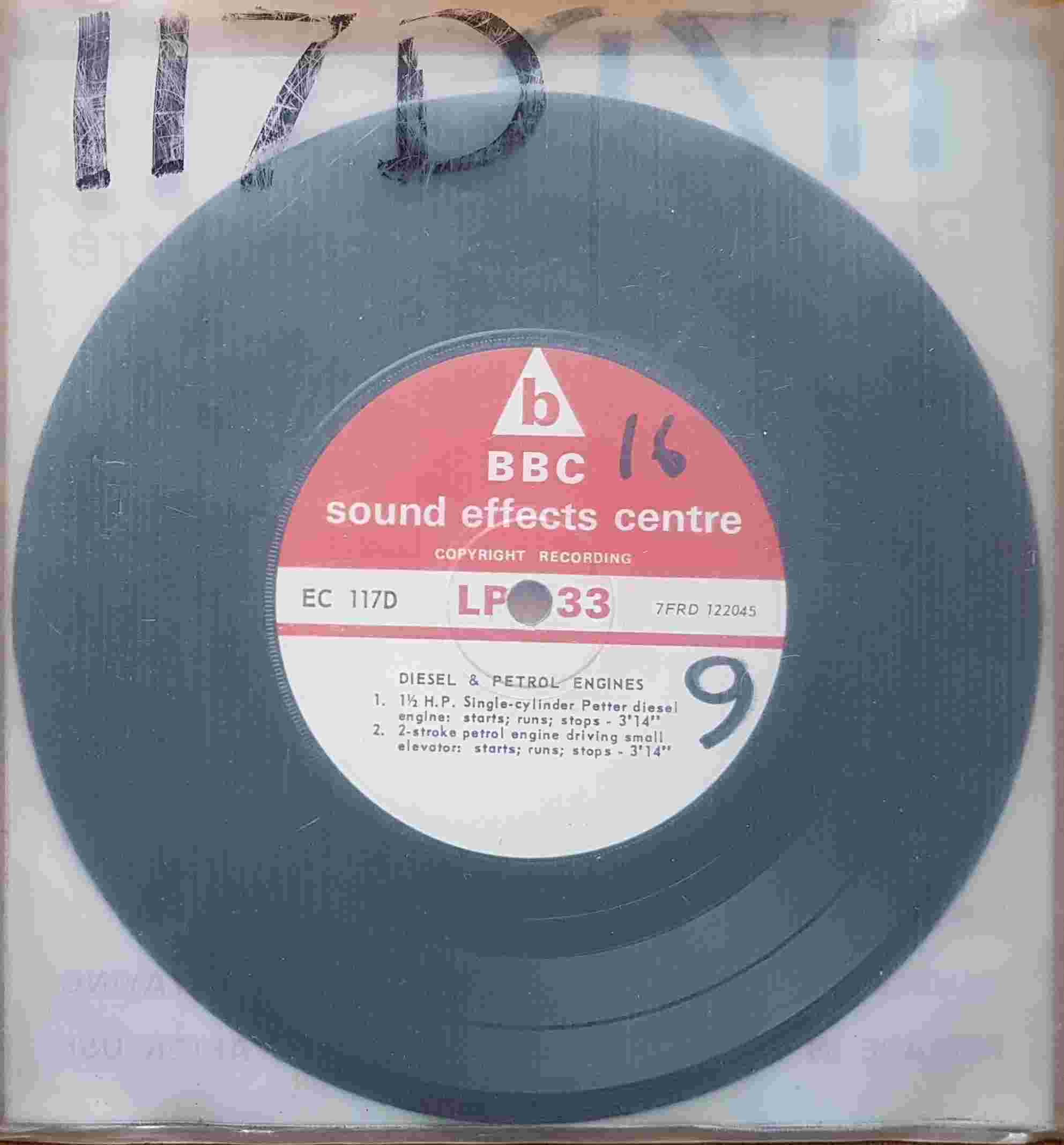 Picture of EC 117D Engines by artist Not registered from the BBC records and Tapes library